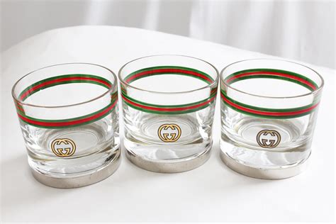 gucci drinking glasses.